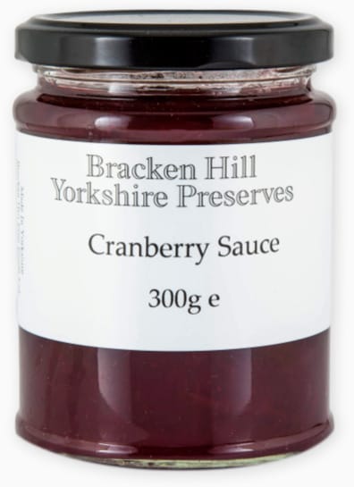 Cranberry Sauce 300g • Bracken Hill Fine Foods